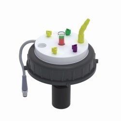 b.safe Waste Caps S 95, PE, with electronic fill level control | Thread : S 95